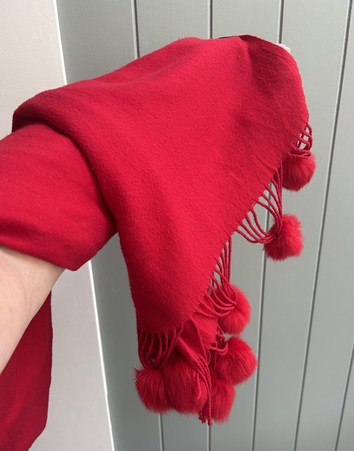 red scarf